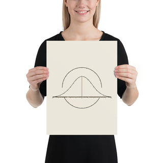 Art print with the same design