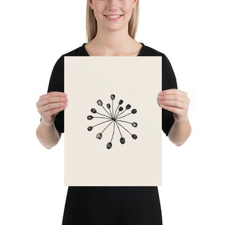 Art print with the same design