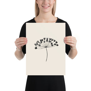 Art print with the same design