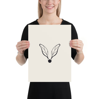 Art print with the same design