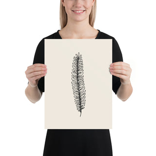 Art print with the same design