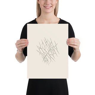 Art print with the same design