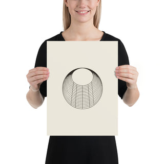 Art print with the same design