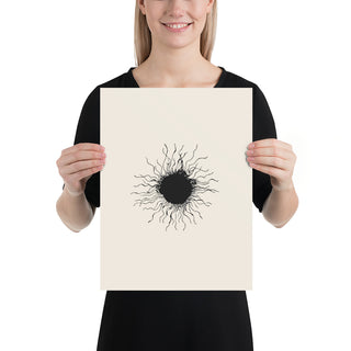 Art print with the same design
