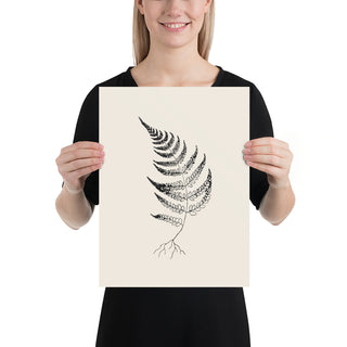 Art print with the same design
