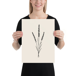 Art print with the same design
