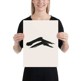 Art print with the same design