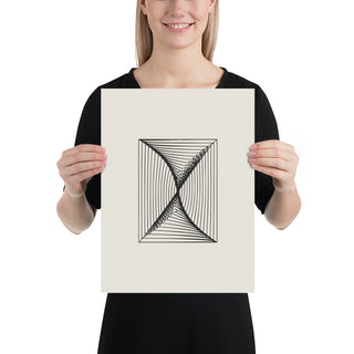 Art print with the same design