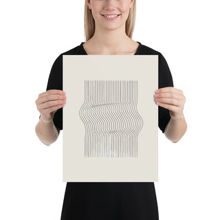 Art print with the same design